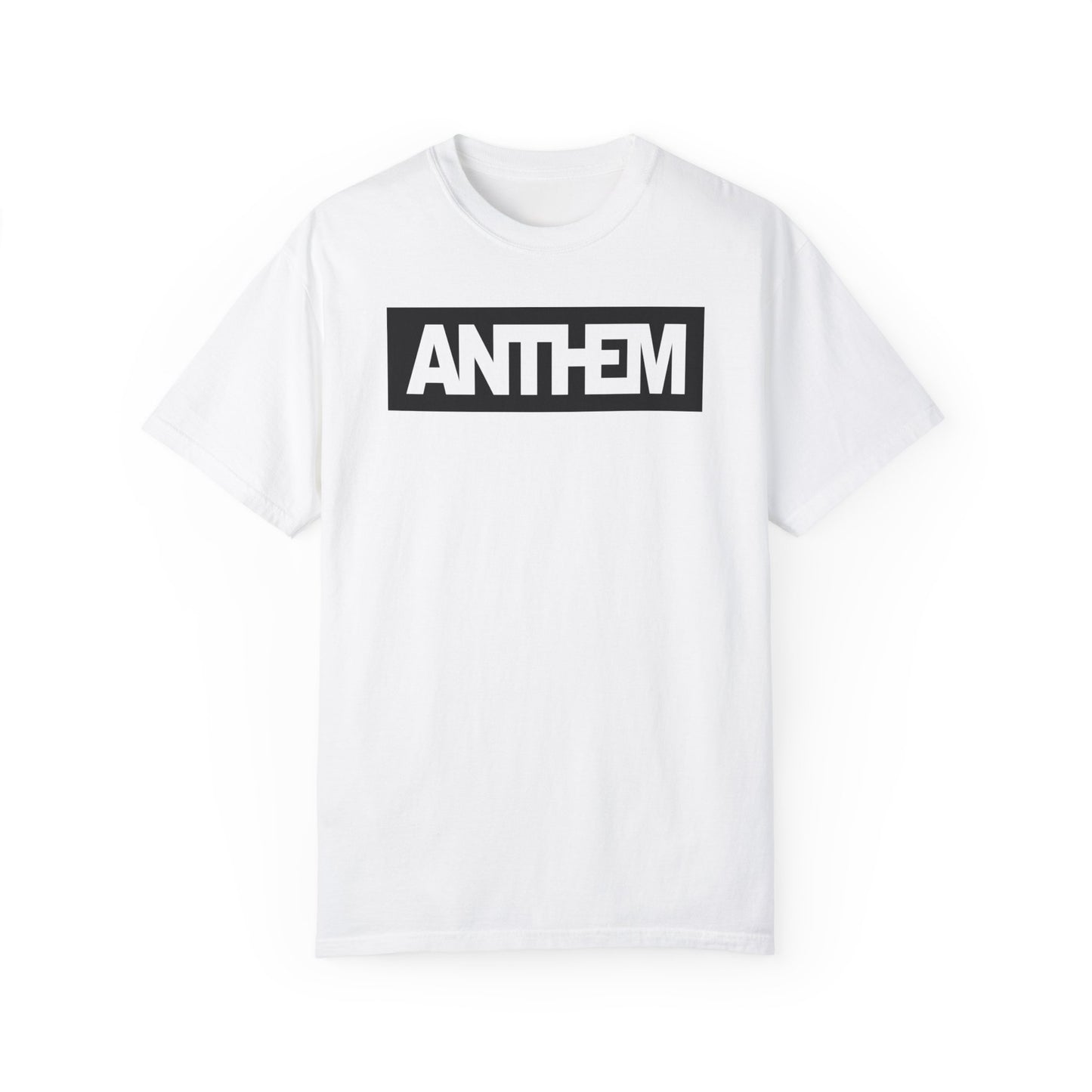 ANTHEM Black on White T-shirt